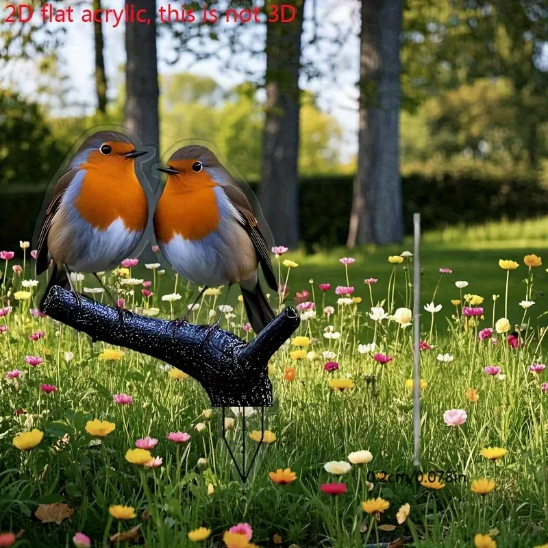 Kids Outdoor Tools - 1PCS Mockingbird Weather-Resistant Courtyard Decoration Ideal