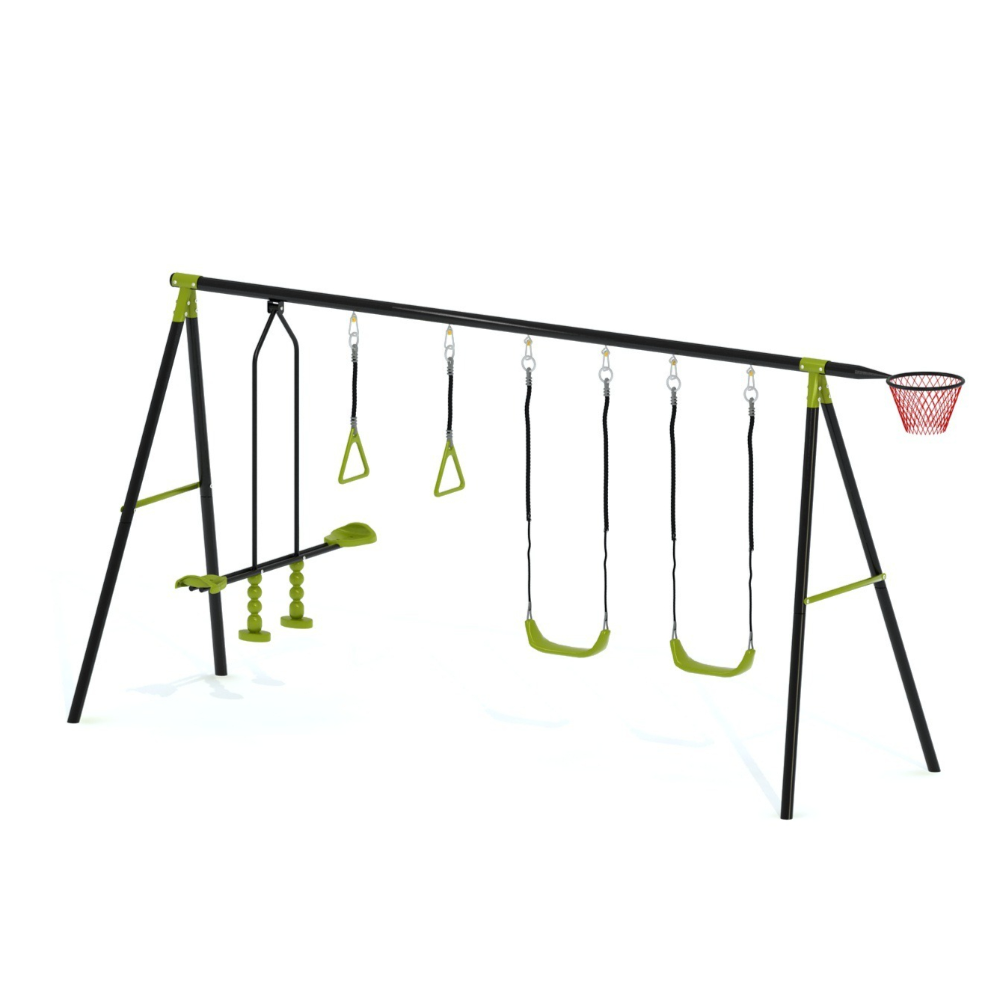 3-in-1 Kids Swing Slide Climbi - Kids Outdoor Hanging Chair recensione e prezzo