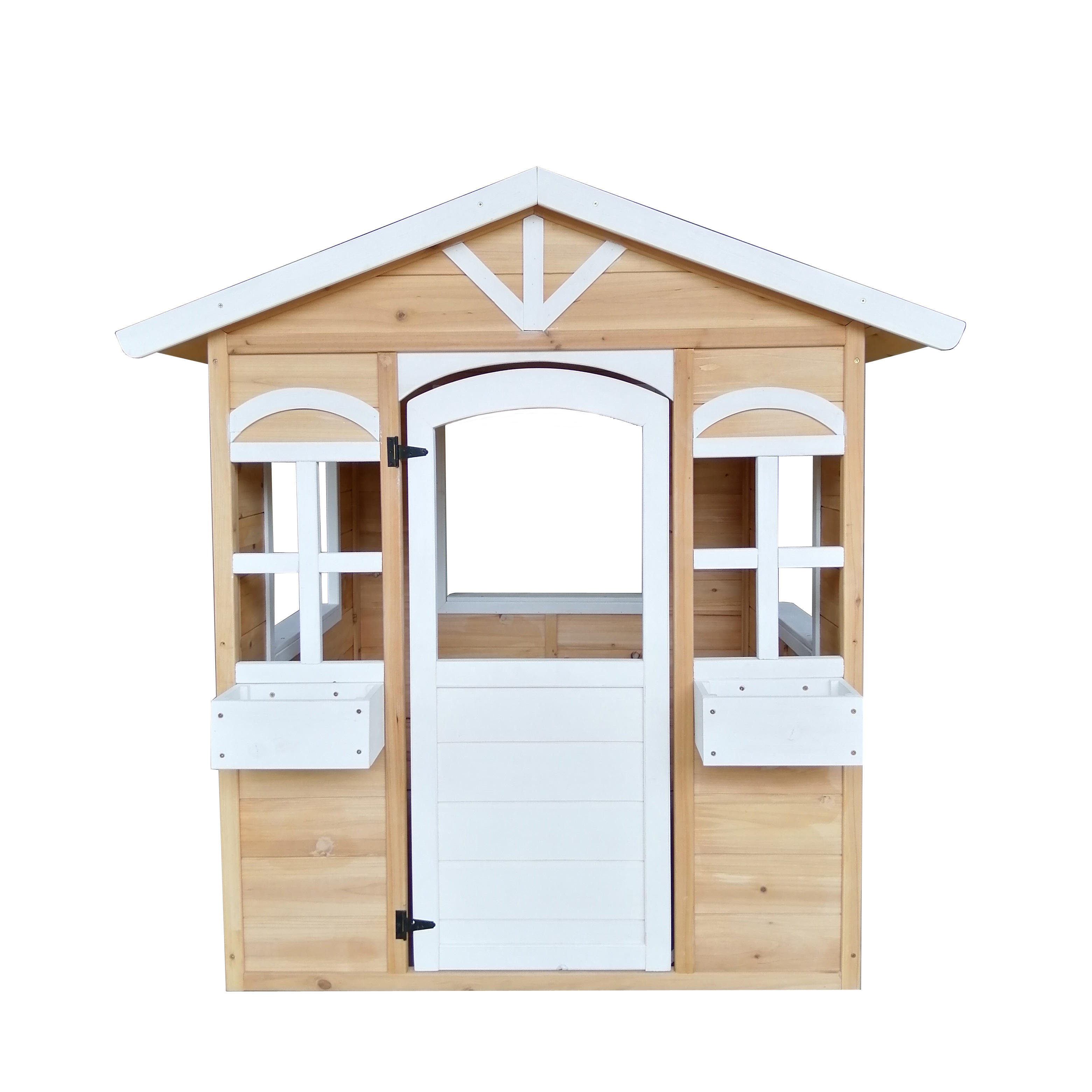 Hot Selling Play House Outdoor - Kids Outdoor Wooden Playhouse recensione e prezzo