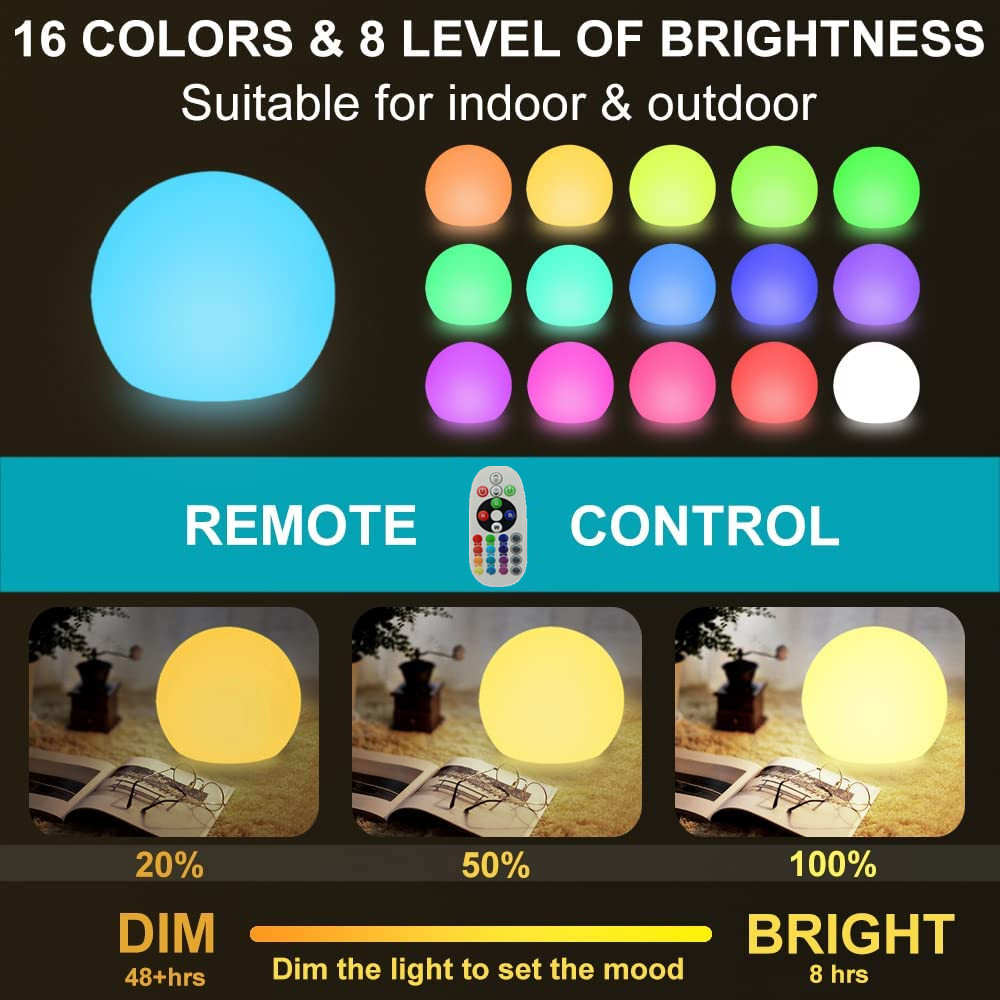 Rechargeable LED Glowing Ball  - Kids Outdoor Ball recensione e prezzo