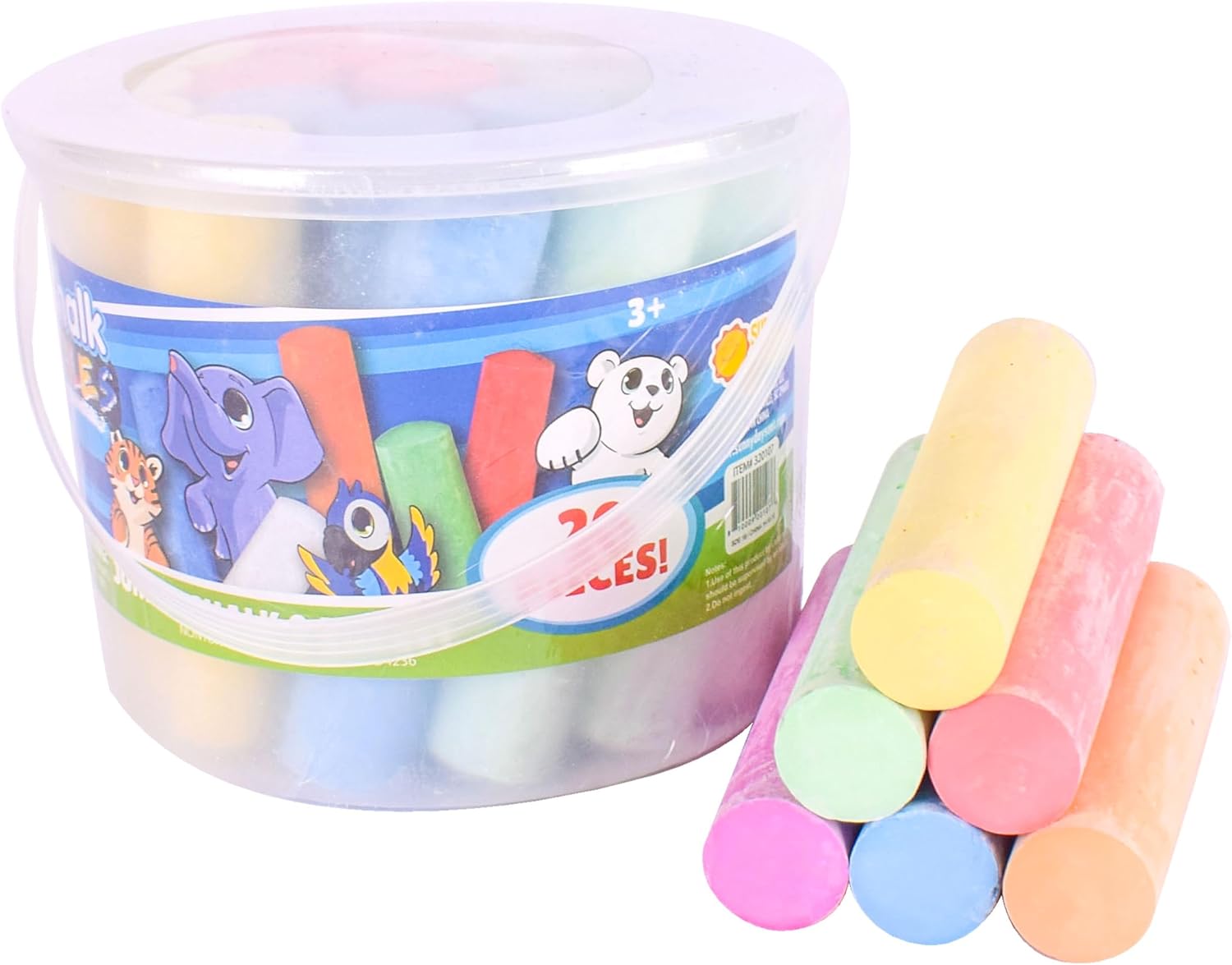 Sidewalk Chalk Set for Kids wi - Kids Outdoor Chalkboard recensione e prezzo