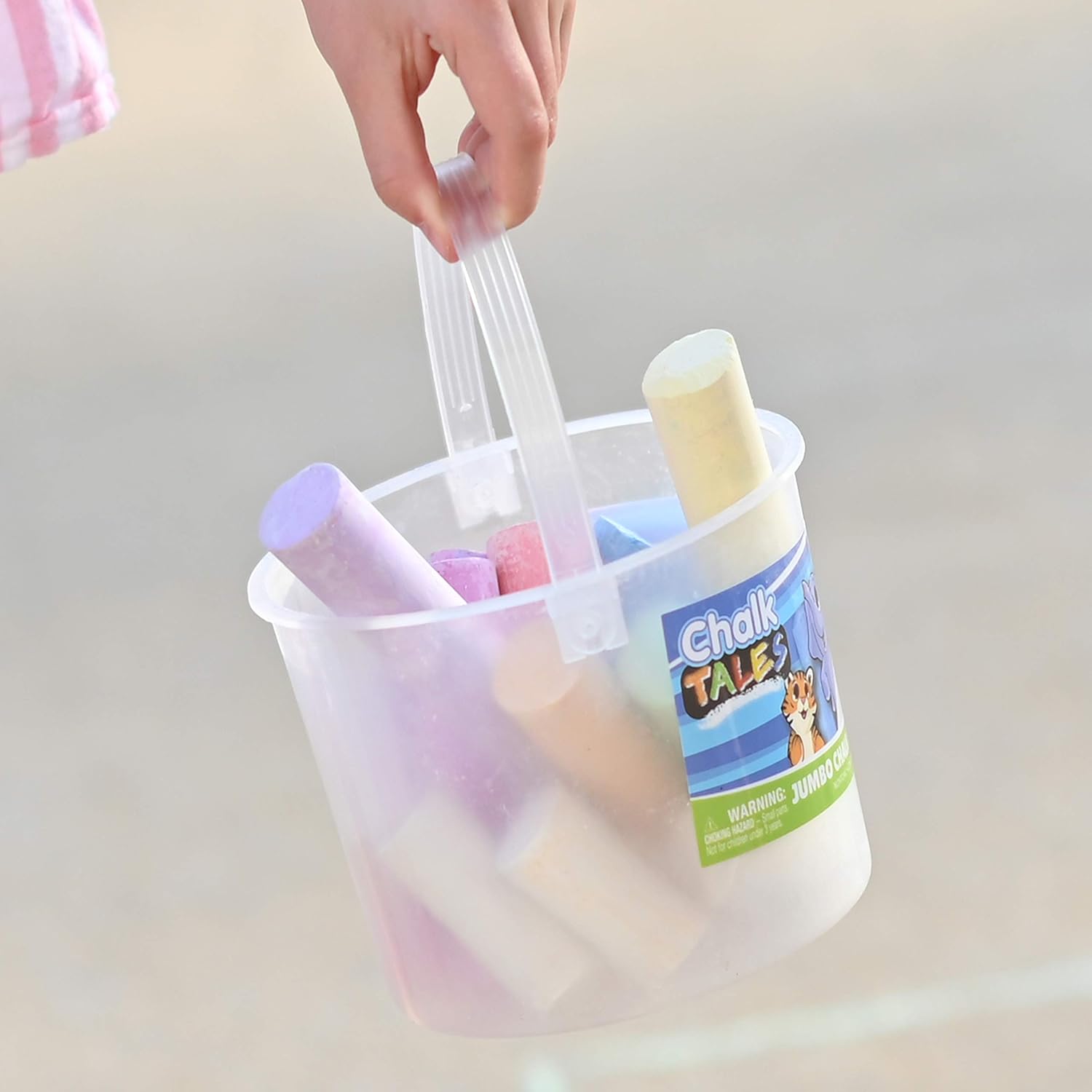 Sidewalk Chalk Set for Kids wi - Kids Outdoor Chalkboard recensione e prezzo