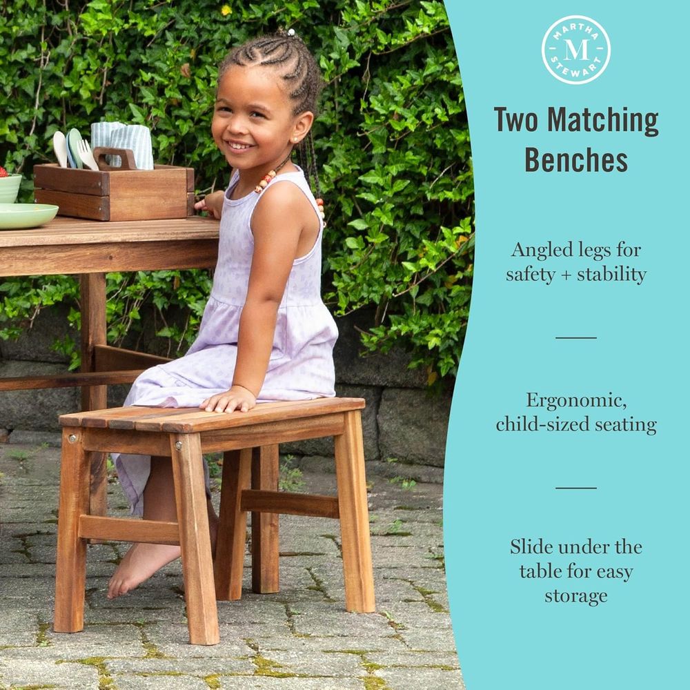 Kids Outdoor Crat Table and 2  - Kids Outdoor Play Table recensione e prezzo