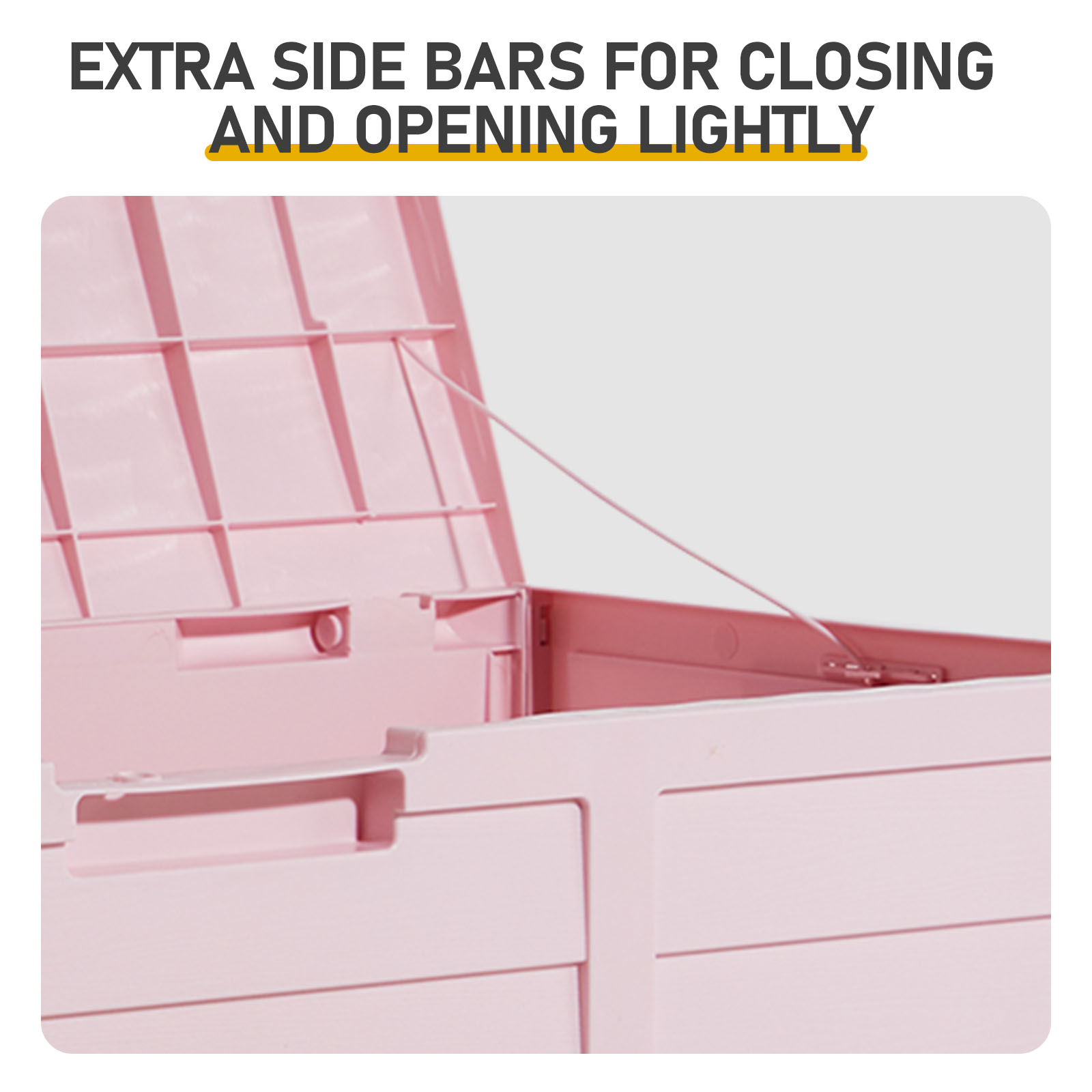 Light Pink 75Gal(280L) Patio O - Kids Outdoor Storage recensione e prezzo
