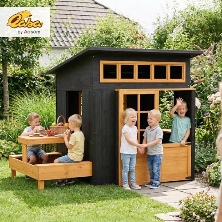 Outdoor playhouse for kids age - Kids Outdoor Chalkboard recensione e prezzo