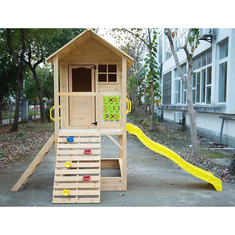 Children Wooden Outdoor Playho - Kids Outdoor Wooden Playhouse recensione e prezzo