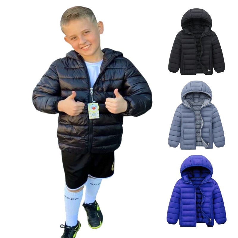 Hooded Lightweight Down Jacket - Kids Outdoor Jacket recensione e prezzo