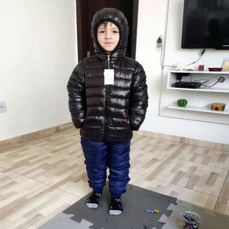 Hooded Lightweight Down Jacket - Kids Outdoor Jacket recensione e prezzo