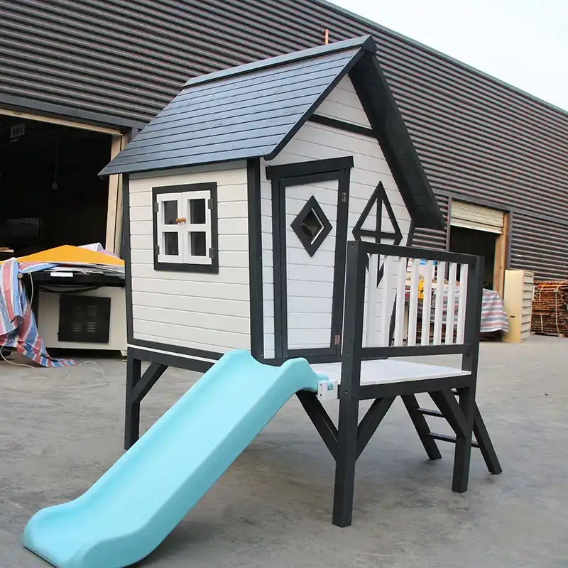 Factory Kids Outdoor Cubby Pla - Kids Outdoor Wooden Playhouse recensione e prezzo