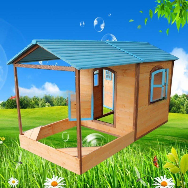 Wooden Large Outdoor Toys Kids - Kids Outdoor Wooden Playhouse recensione e prezzo