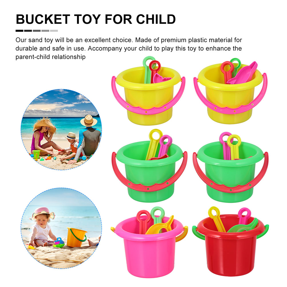 8 Sets Kids Sand Bucket Beach  - Kids Outdoor Storage recensione e prezzo