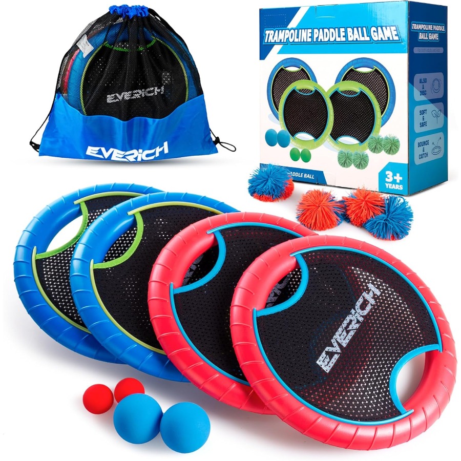 Trampoline Paddle Ball Set wit - Kids Outdoor Ball recensione e prezzo