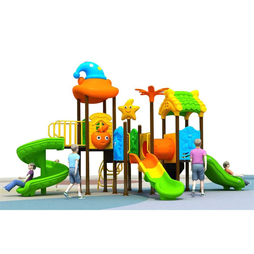 China Manufacturer Cheap Play  - Kids Outdoor Jungle Gym With Slide recensione e prezzo