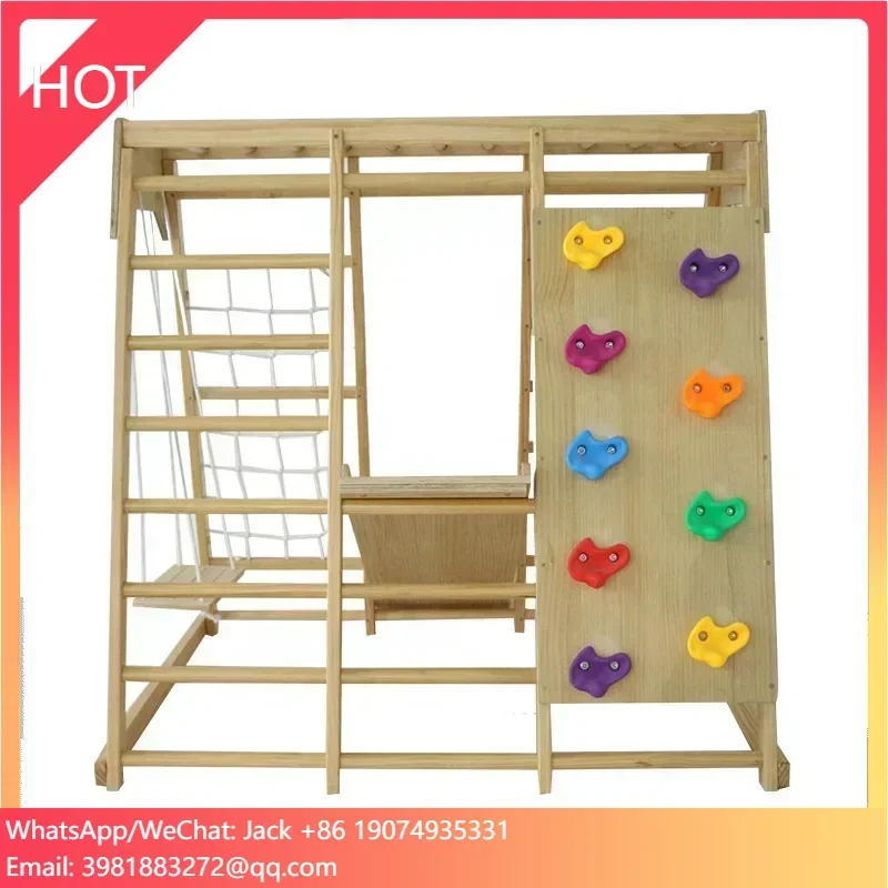 Wholesale Children Toddler Kid - Kids Outdoor Jungle Gym With Slide recensione e prezzo