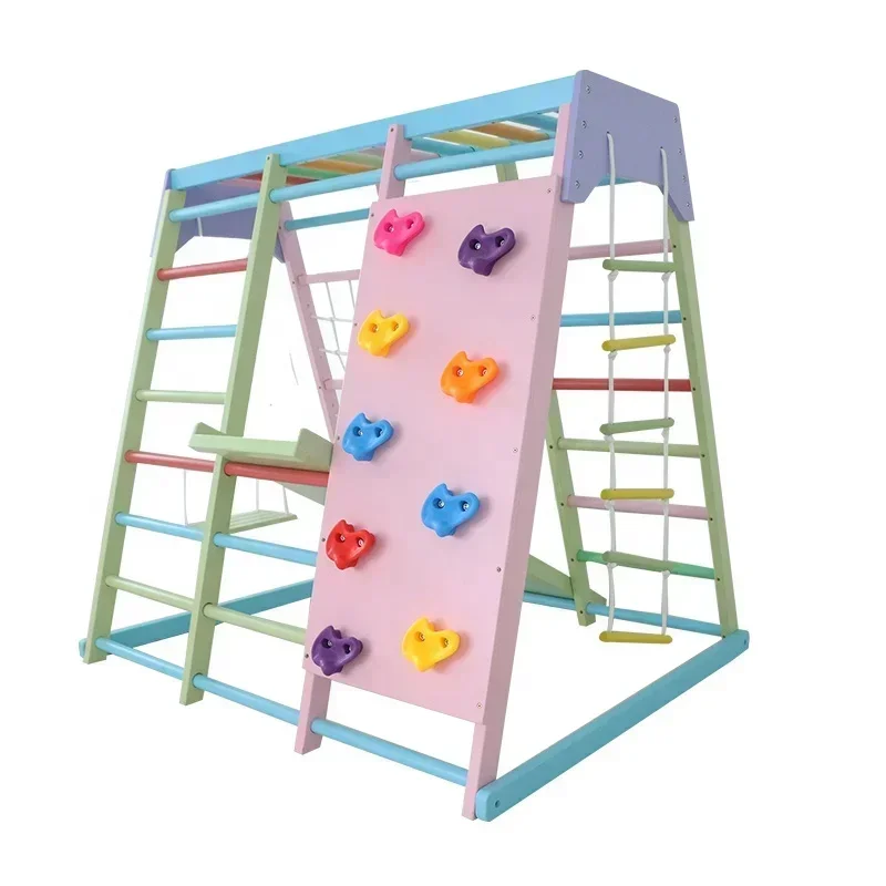 Wholesale Children Toddler Kid - Kids Outdoor Jungle Gym With Slide recensione e prezzo