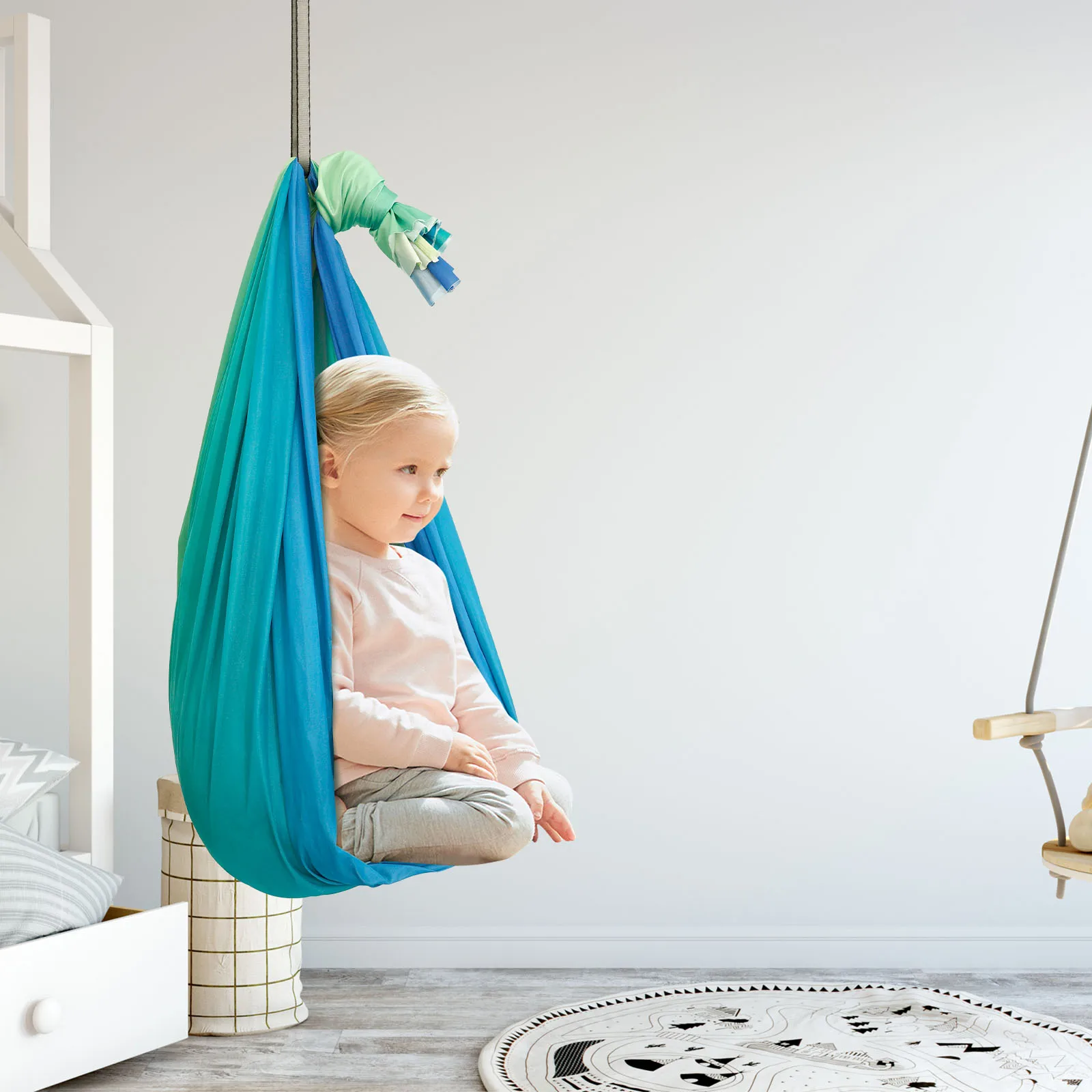 Sensory Swings Double Layer Ki - Kids Outdoor Hanging Chair recensione e prezzo