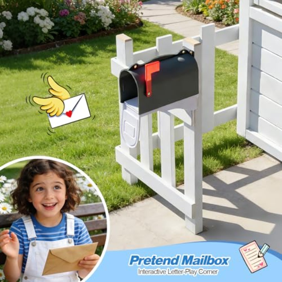 Outdoor playhouse for kids 3-1 - Kids Outdoor Chalkboard recensione e prezzo