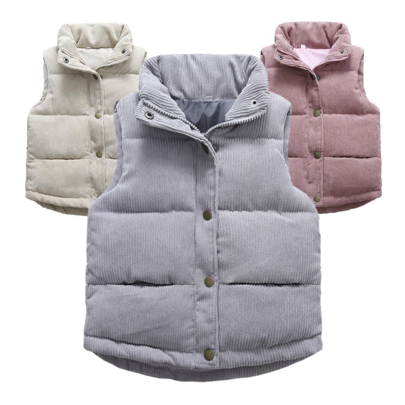 Kids Boys Girls Corduroy Vests - Kids Outdoor Jacket recensione e prezzo