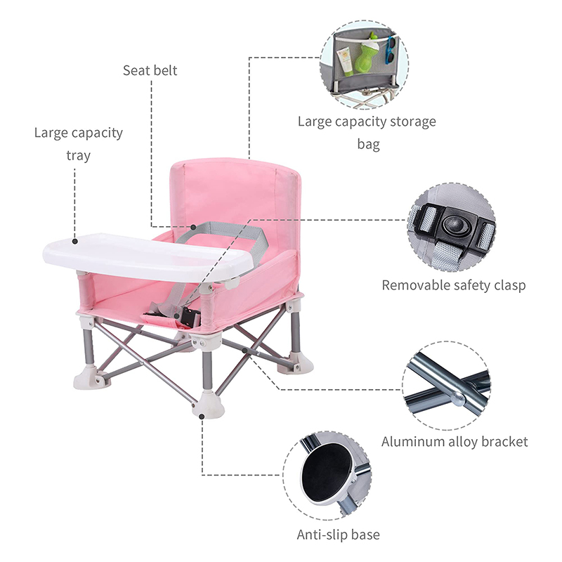 Baby Booster Seat Dining Chair - Kids Outdoor Folding Chair recensione e prezzo