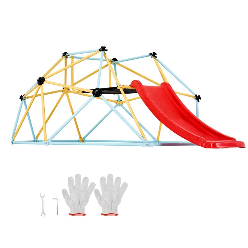 Climbing Dome, for Kids 3 to 9 - Kids Outdoor Jungle Gym With Slide recensione e prezzo