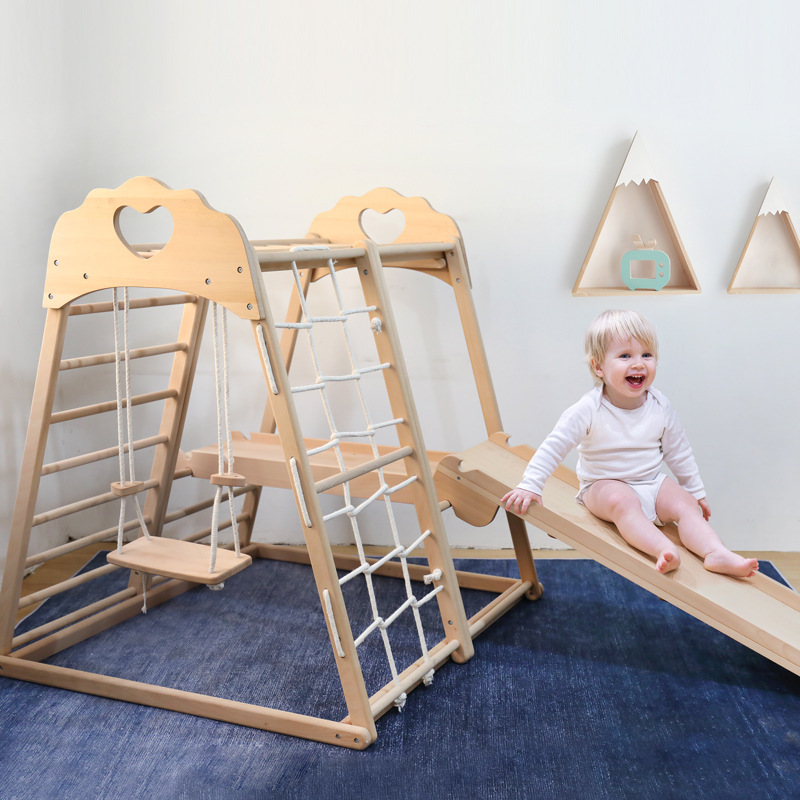 Jungle Gym Kids Outdoor Wooden - Kids Outdoor Jungle Gym With Slide recensione e prezzo