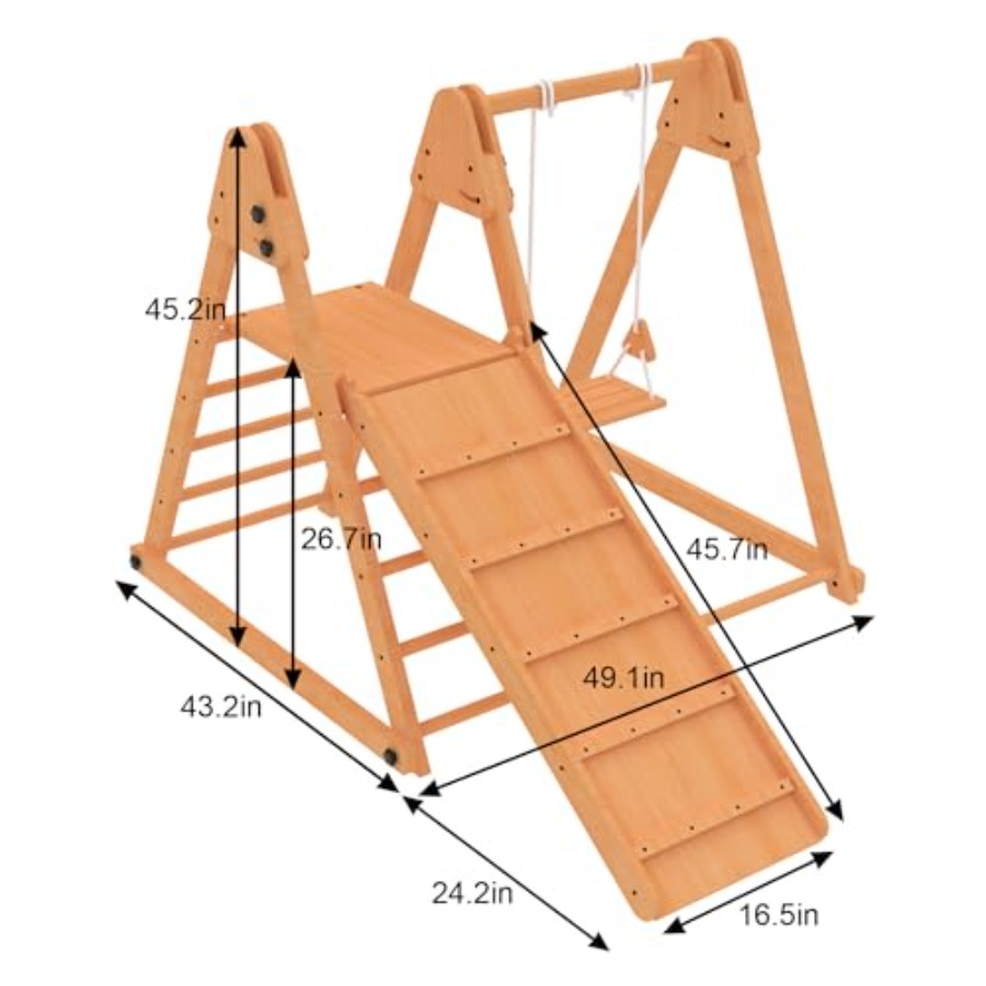 Outdoor jungle gym for kids 18 - Kids Outdoor Jungle Gym With Slide recensione e prezzo