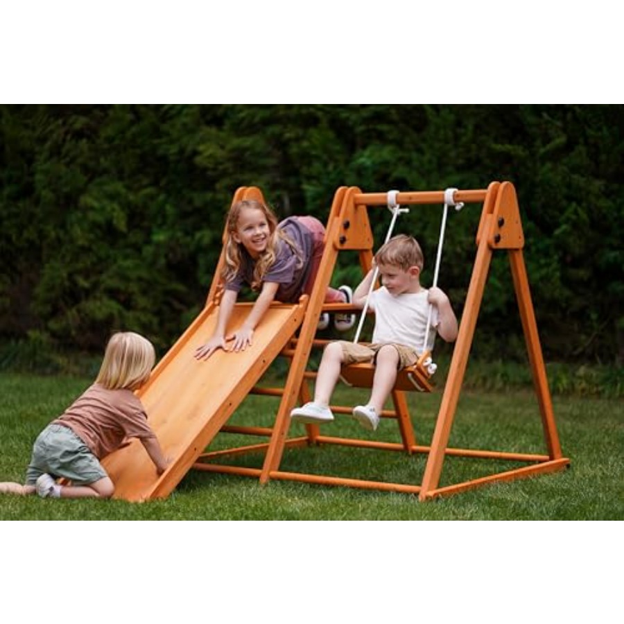 Outdoor jungle gym for kids 18 - Kids Outdoor Jungle Gym With Slide recensione e prezzo