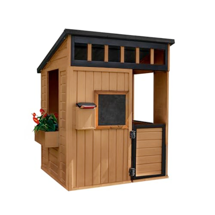 Outdoor kids playhouse for ima - Kids Outdoor Chalkboard recensione e prezzo