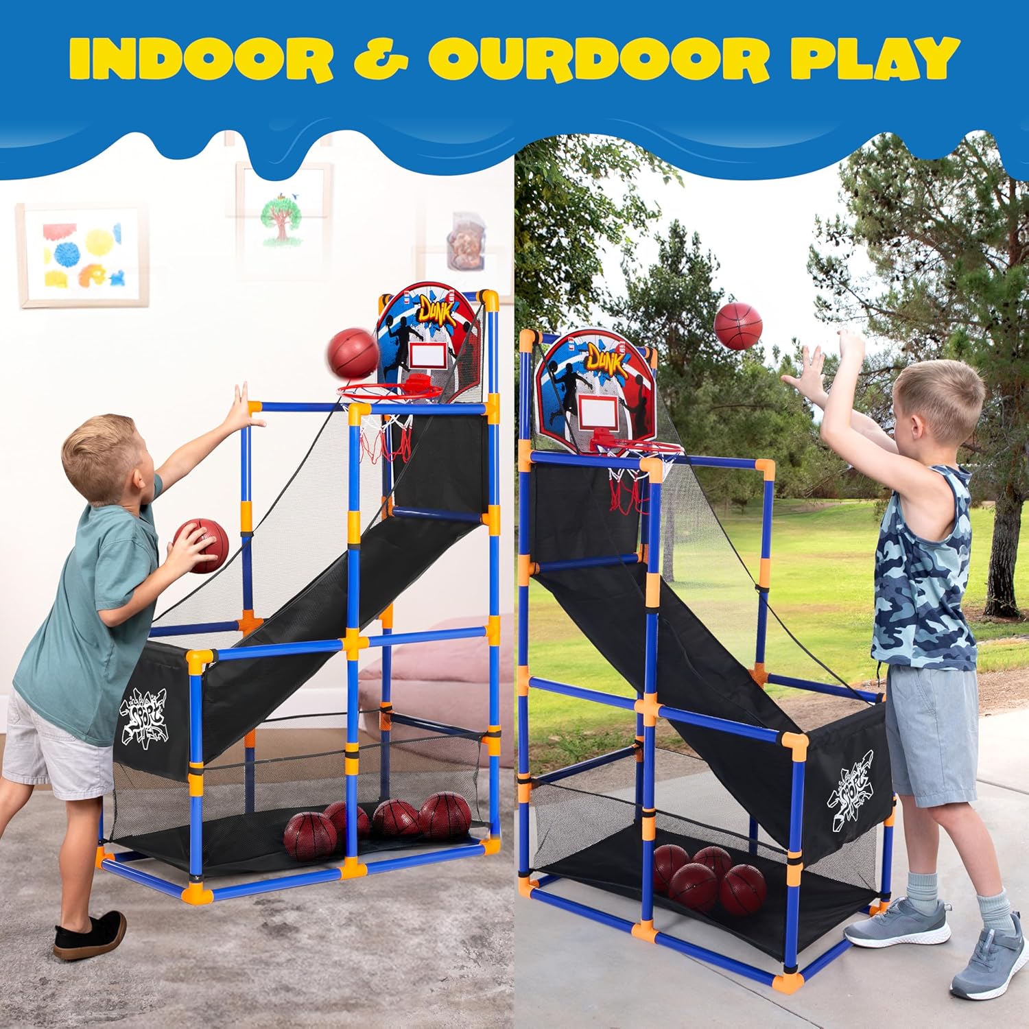 Arcade Basketball Game Set wit - Kids Outdoor Ball recensione e prezzo
