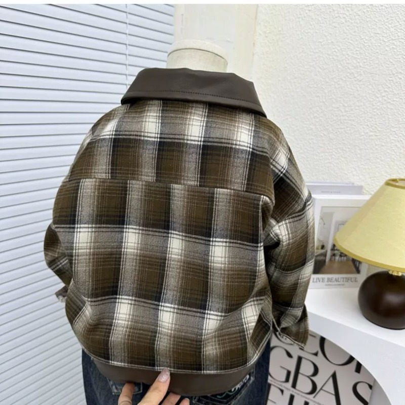 Children's Plaid Jacket Boys S - Kids Outdoor Jacket recensione e prezzo