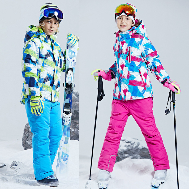 Ski Suit for Kids Skiing Snowb - Kids Outdoor Jacket recensione e prezzo