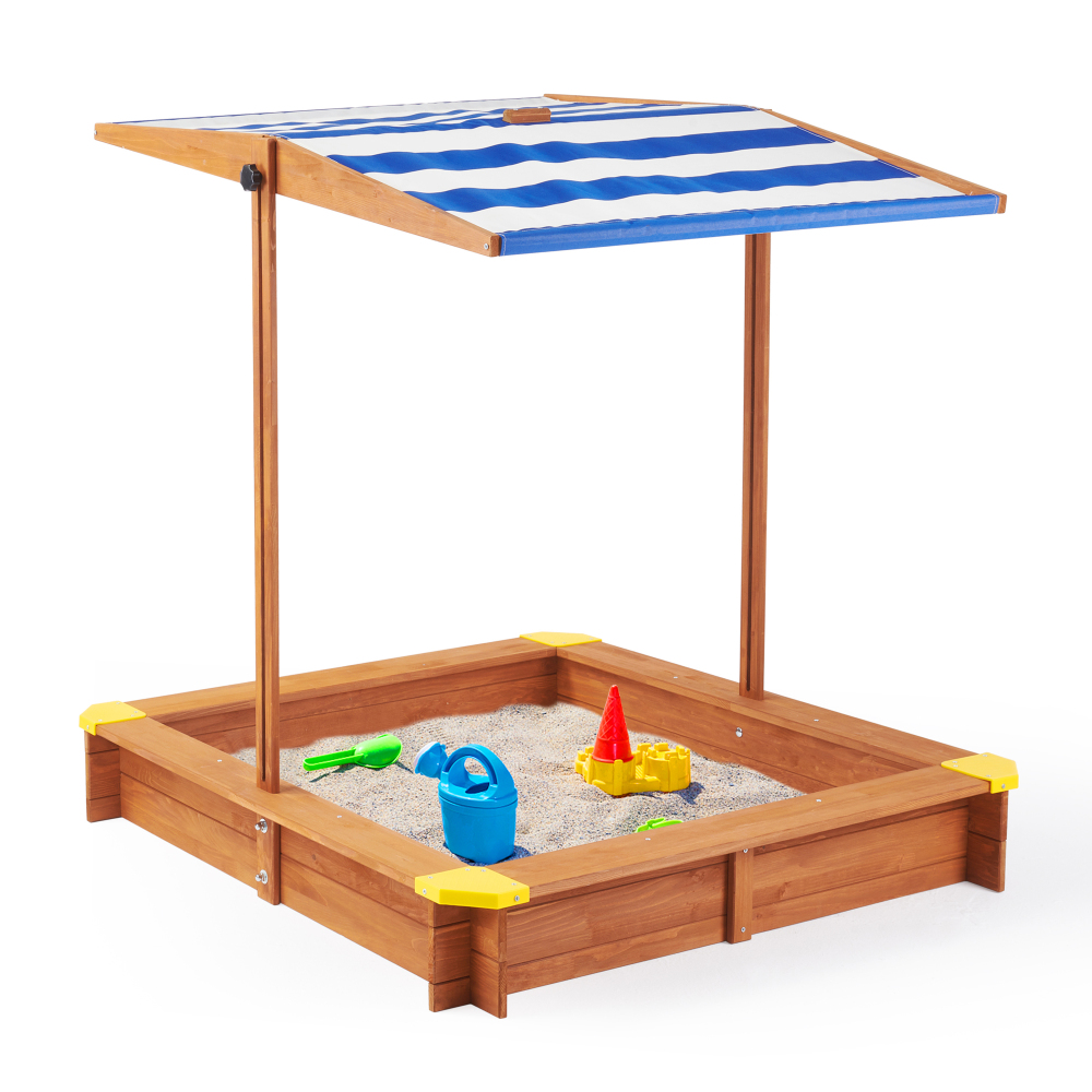 Wooden Kids Picnic Table, Sand - Kids Outdoor Play Table recensione e prezzo