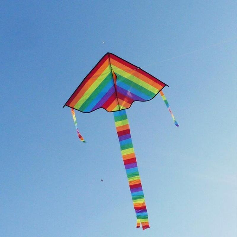 Easy Flying ! Large Colorful R - Kite Easy Fly Kids recensione e prezzo