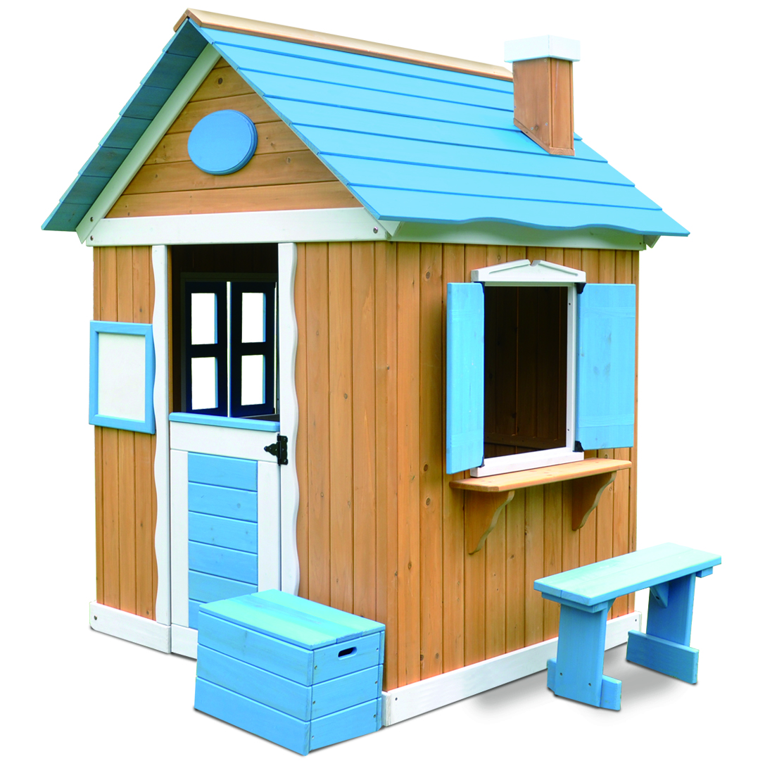 Children Wood Playhouses Kids  - Kids Outdoor Wooden Playhouse recensione e prezzo