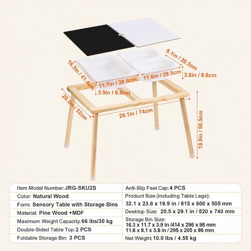 Sensory Table for Toddlers, Ki - Kids Outdoor Storage recensione e prezzo