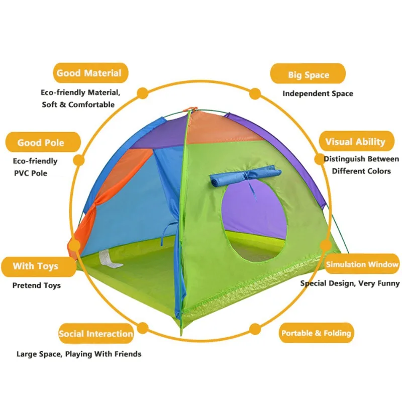 1.1M Portable Children Tent Fo - Kids Outdoor Play Table recensione e prezzo