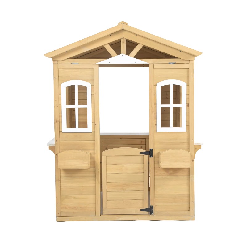 Modern Classic Solid Wood Play - Kids Outdoor Wooden Playhouse recensione e prezzo