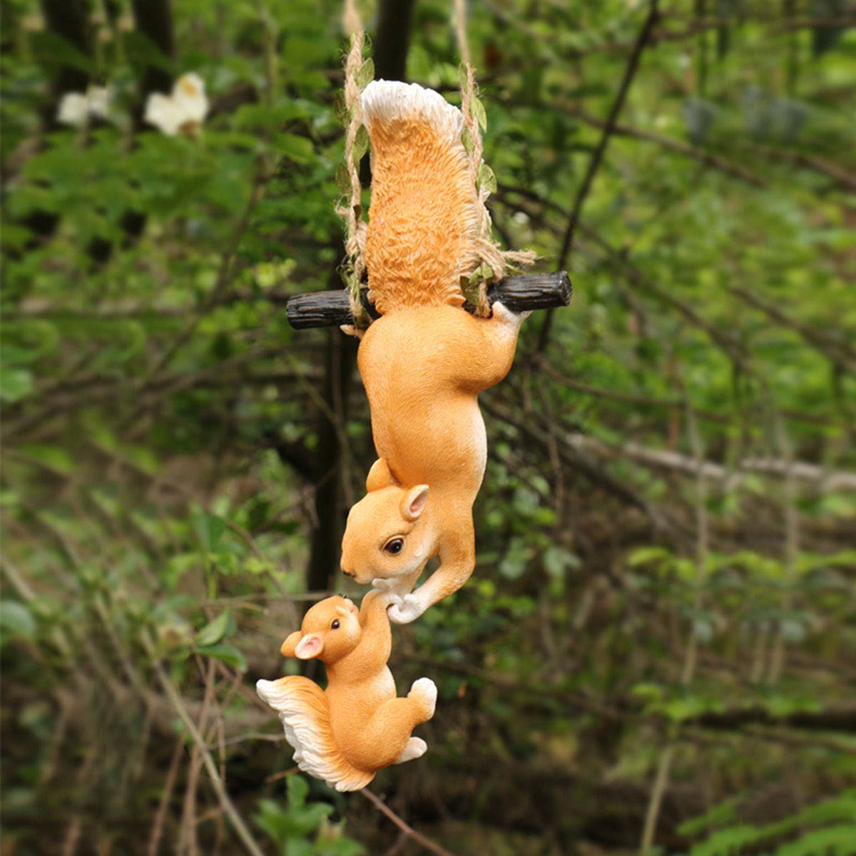 Mother Child Squirrel Resin Ha - Kids Outdoor Tools recensione e prezzo