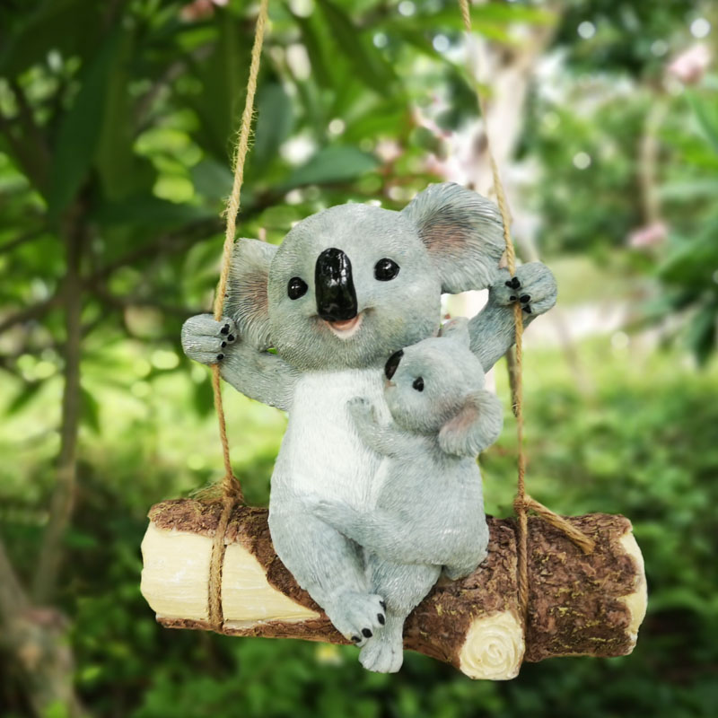 Mother Child Squirrel Resin Ha - Kids Outdoor Tools recensione e prezzo