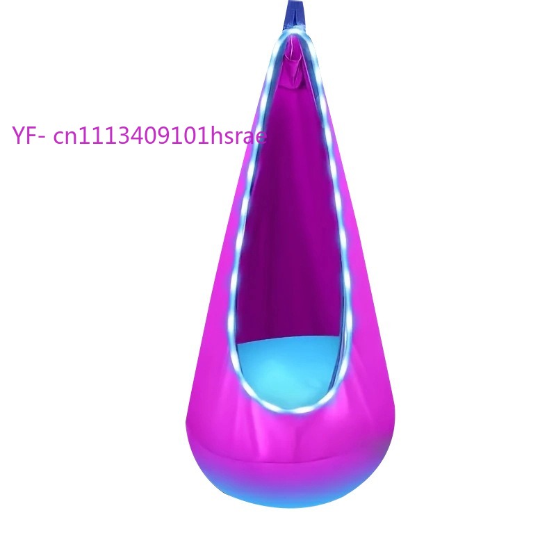 Glowing LED Inflatable Hammock - Kids Outdoor Hanging Chair recensione e prezzo