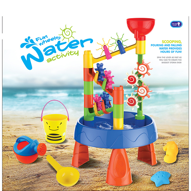 32PCS Water Wheel Sand & Water - Kids Outdoor Play Table recensione e prezzo