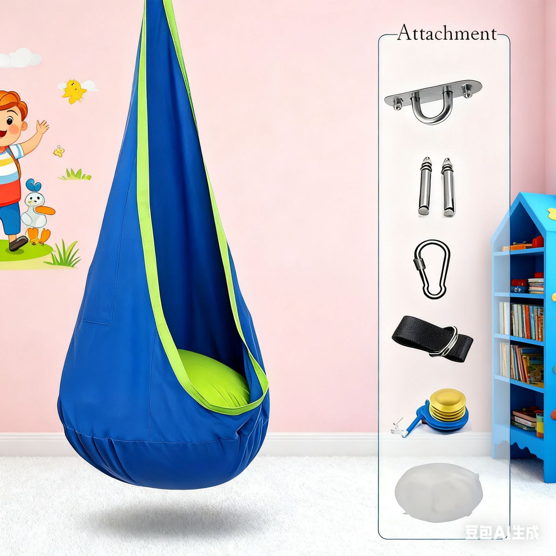 Indoor and outdoor children's  - Kids Outdoor Hanging Chair recensione e prezzo