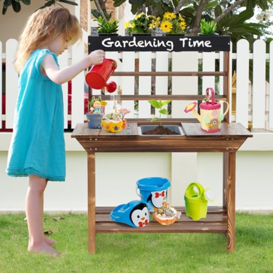 Outdoor kids potting bench for - Kids Outdoor Storage recensione e prezzo