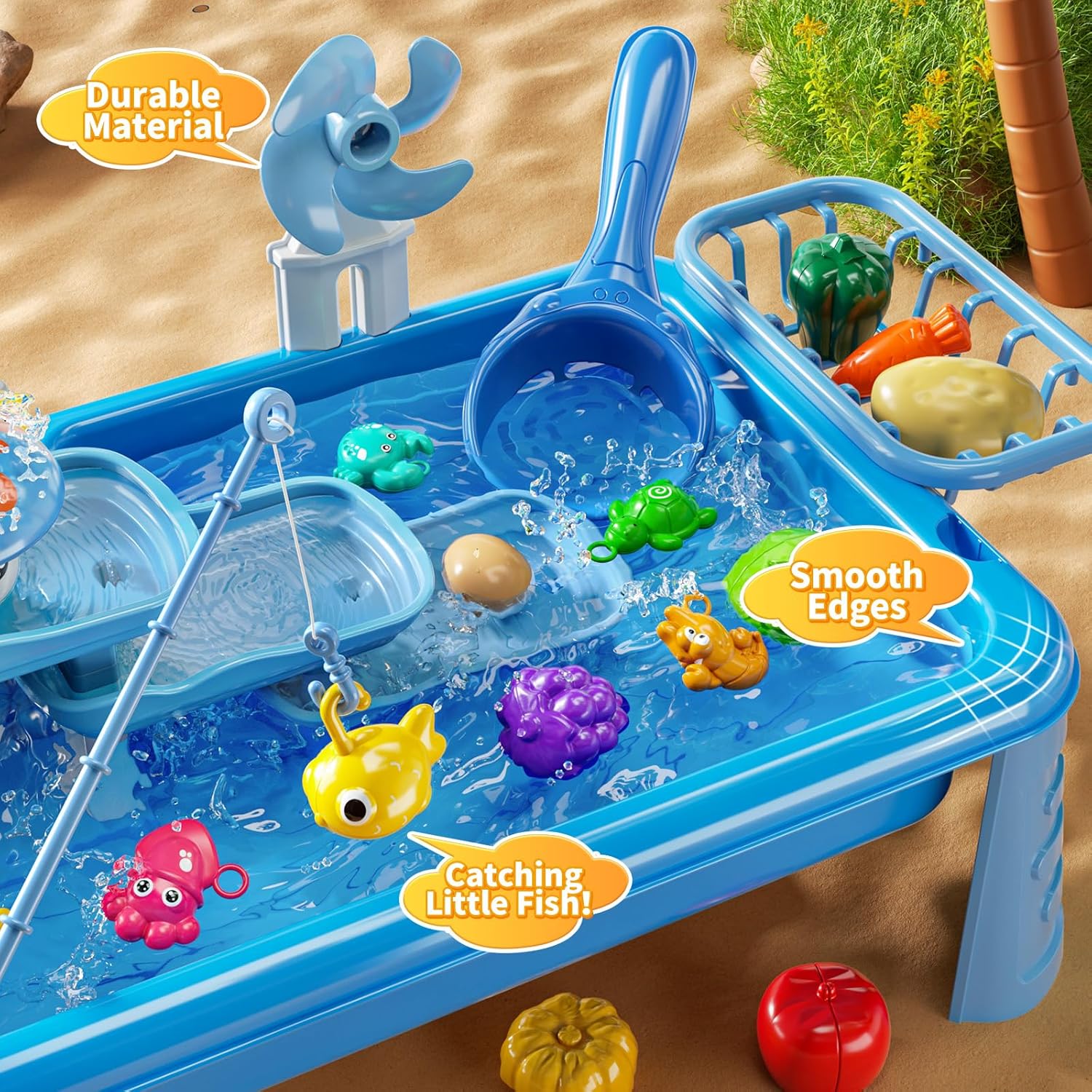 Water Table Play Sink Toy for  - Kids Outdoor Play Table recensione e prezzo