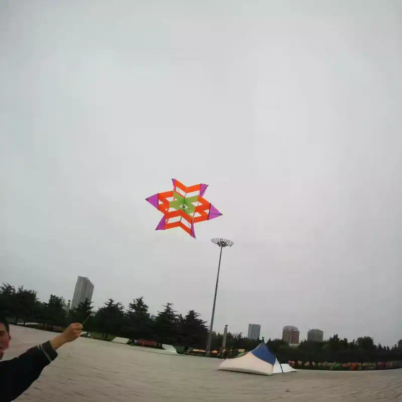 New Style 3D Plum Blossom Kid- - Kite Easy Fly Kids recensione e prezzo