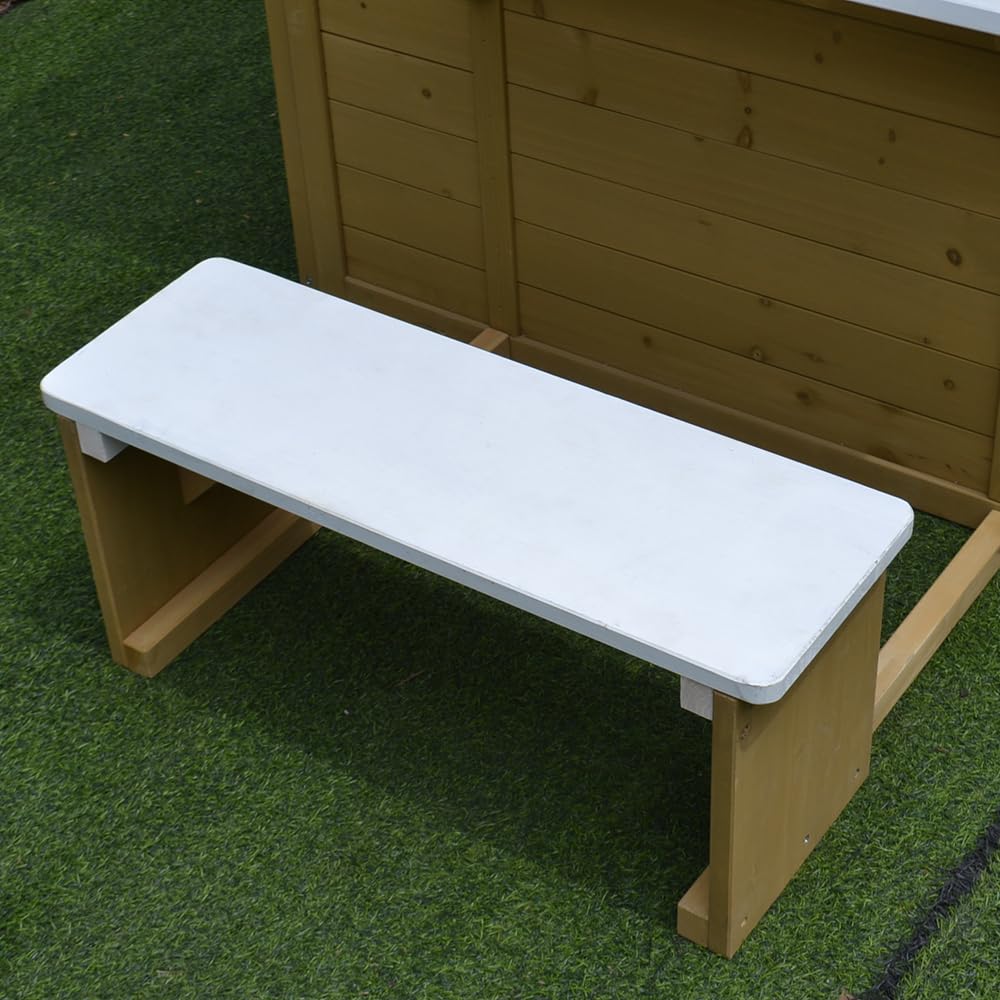 Cedar Wooden Playhouse Kids Ou - Kids Outdoor Wooden Playhouse recensione e prezzo