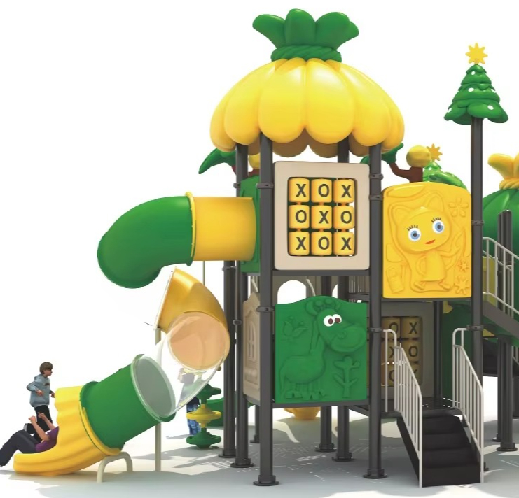 Forest Theme Garden Outdoor Pl - Kids Outdoor Jungle Gym With Slide recensione e prezzo