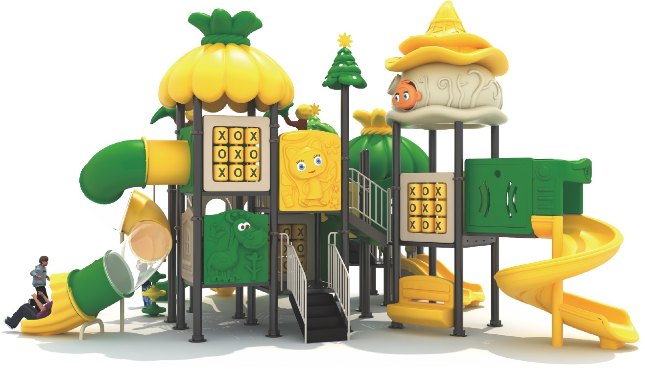 Forest Theme Garden Outdoor Pl - Kids Outdoor Jungle Gym With Slide recensione e prezzo