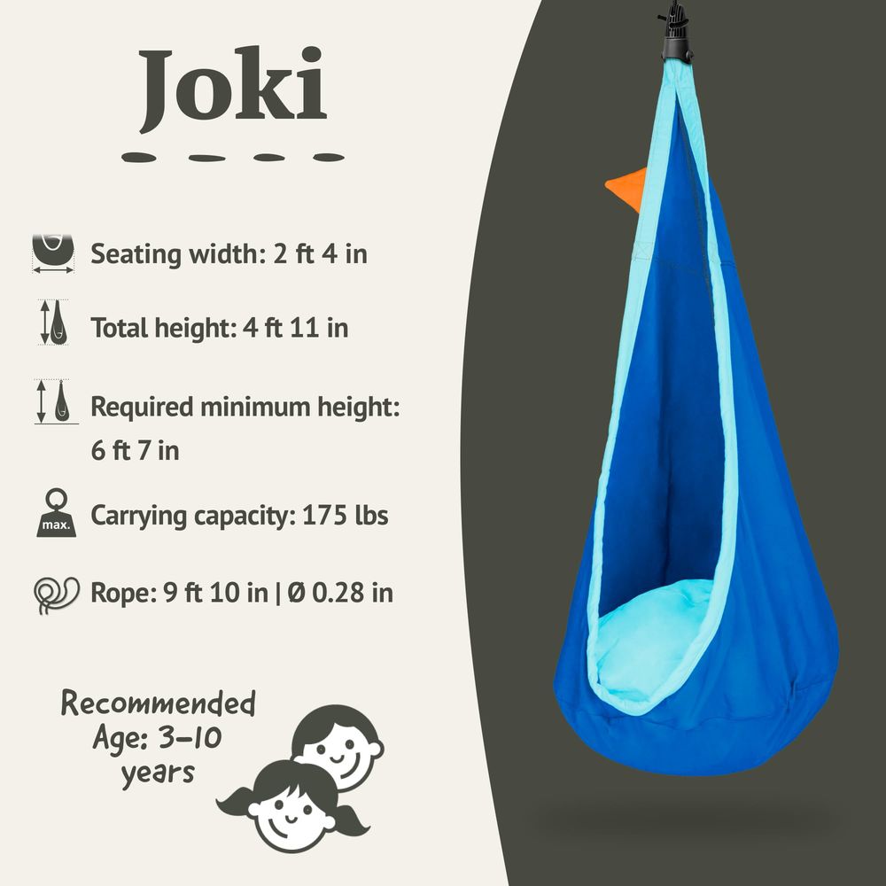 Joki Air Hanging Nest Sensory  - Kids Outdoor Hanging Chair recensione e prezzo