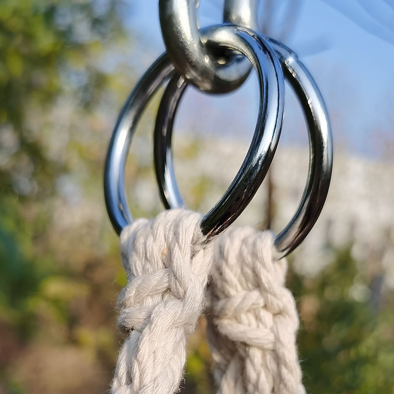 2025 Nordic Garden Handmade Kn - Kids Outdoor Hanging Chair recensione e prezzo